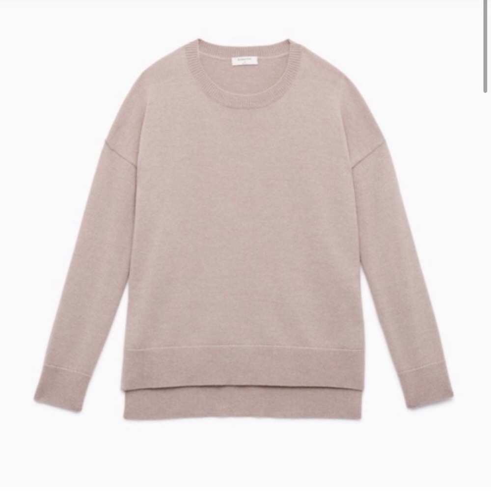 Aritzia Babaton Gunnar Sweater in Beige S